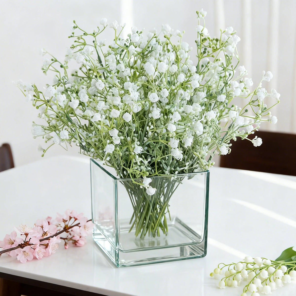 Artificial Gypsophila Bouquet – Wedding & Home Décor Artificial Flower Bouquet Babs