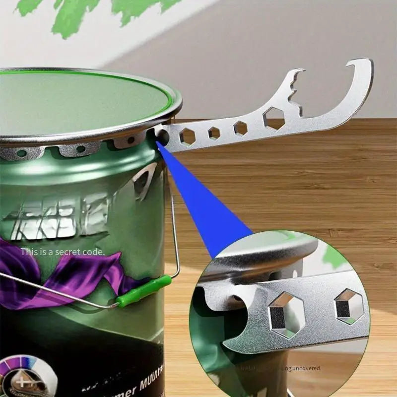 Stainless Steel Barrel Opener Wrench for Paint & Oil Drums Barrel Opener Wrench Babs