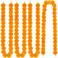 1.5m Artificial Chrysanthemum Garland – Wedding & Home Decor Artificial Flower Garland Babs Orange 1Pcs