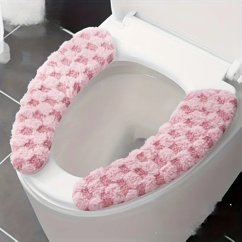 Thick Warm Toilet Seat Cushion Cover – Washable & Reusable Toilet Seat Cushion Babs
