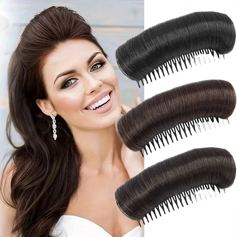 Invisible Volumizing Hair Cushion Pad with Comb Insert Hair Volumizing Pad Babs