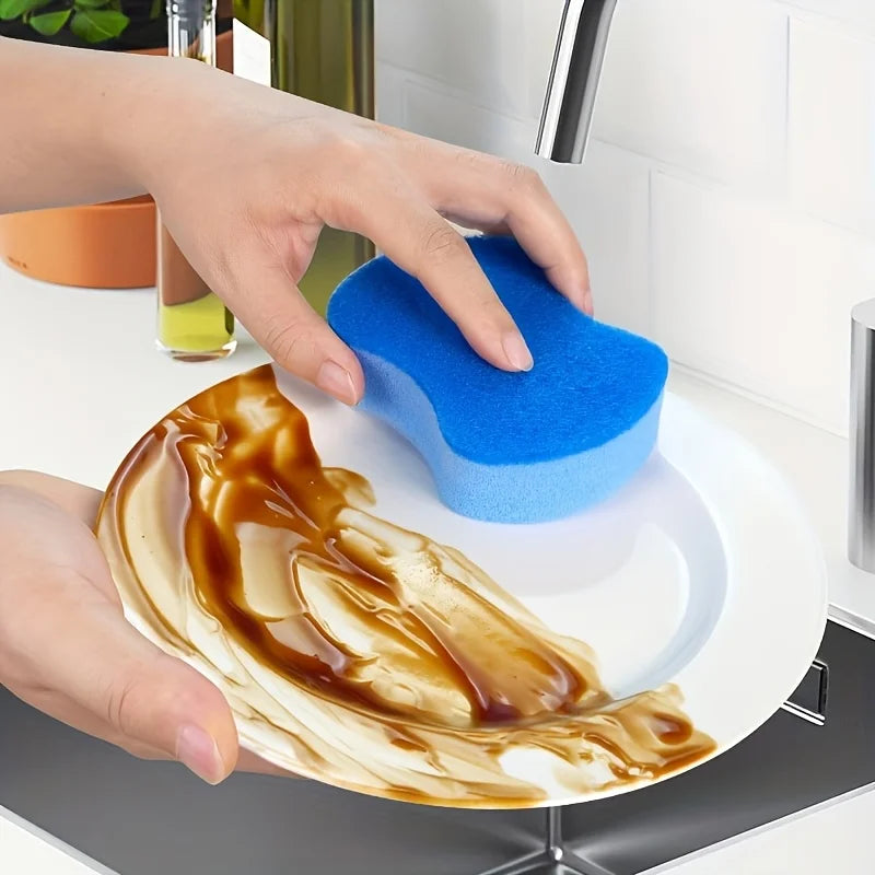 9-Pack Reusable Kitchen Cleaning Sponge Wipes – Chemical-Free Kitchen Sponge Wipes Babs