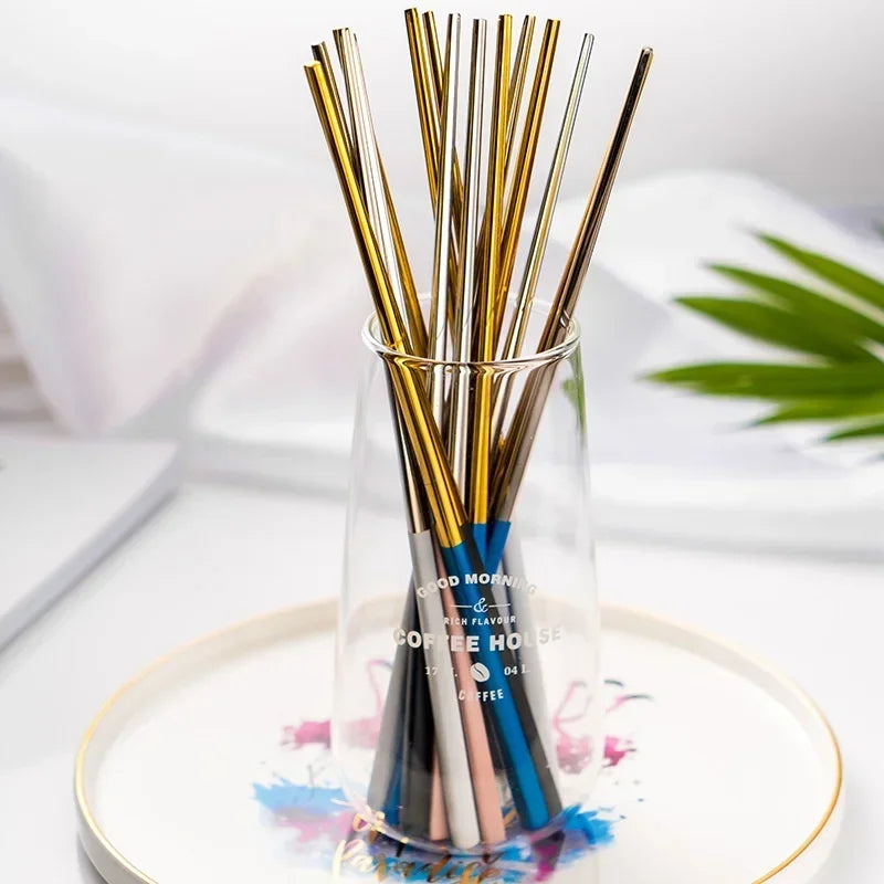 304 Stainless Steel Square Chopsticks – Gold, Rose & Colorful Stainless Steel Chopsticks Babs
