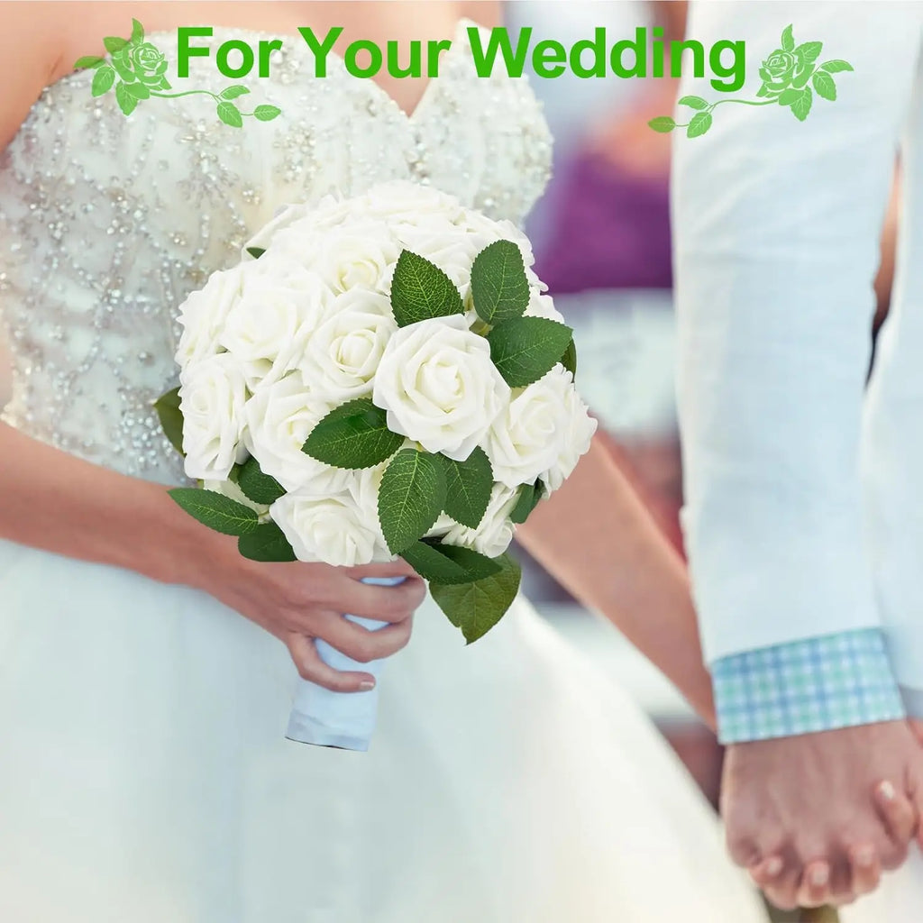 PE Foam Artificial Rose Flower Heads – Wedding & Home Décor Artificial Flower Heads Babs