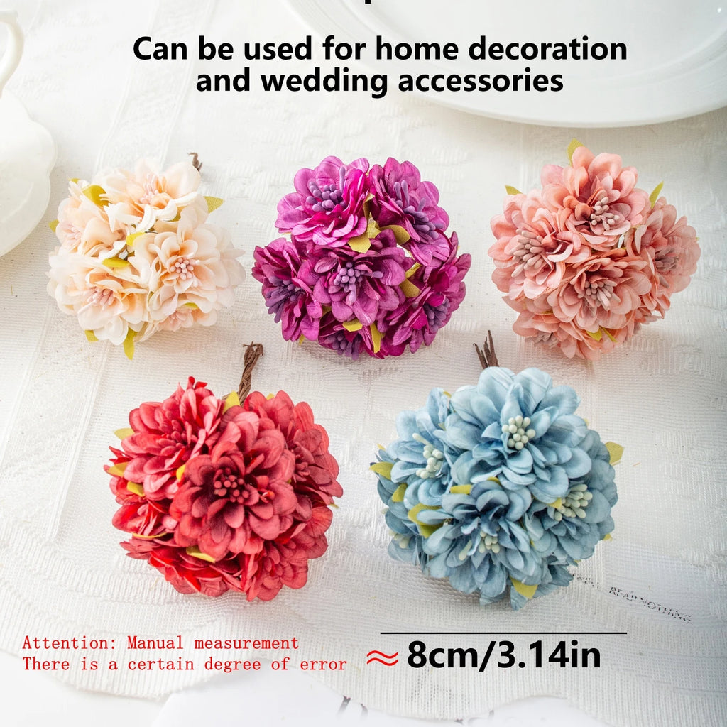 Artificial Silk Rose Mini Bouquets – Wedding & Home Décor Artificial Flower Bouquet Babs