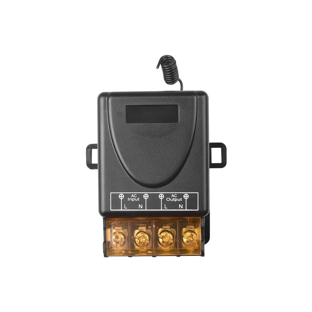 433MHz RF Wireless Remote Control Switch – Relay Receiver & Transmitter RF Remote Control Switch Babs 1Receiver