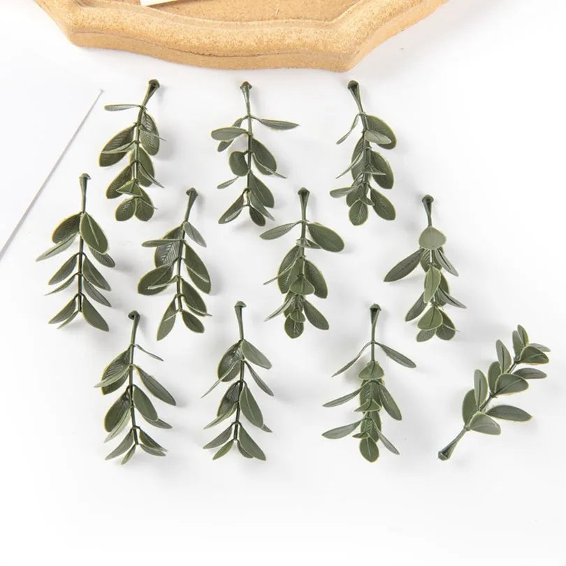 100/200Pcs Artificial Leaves UV Protection – Wedding Party Decor Artificial Decorative Leaves Babs