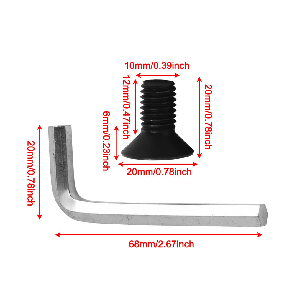 15pcs Trimmer Head Screws & Wrench – Brush Cutter Attachment Trimmer Head Screws Babs