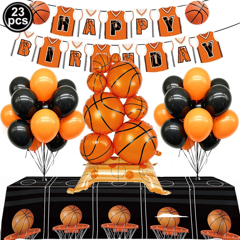 Basketball Birthday Party Supplies – Plates, Cups, Balloons & More