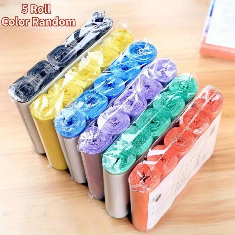 300 Disposable Trash Bags 5 Rolls 8L – Home, Kitchen & Office Disposable Trash Bags Babs