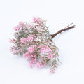 Artificial Mini Plant Bouquet | Christmas & Wedding Decor 1/5 Pcs Artificial Plant Decor Babs rose red 1 pc