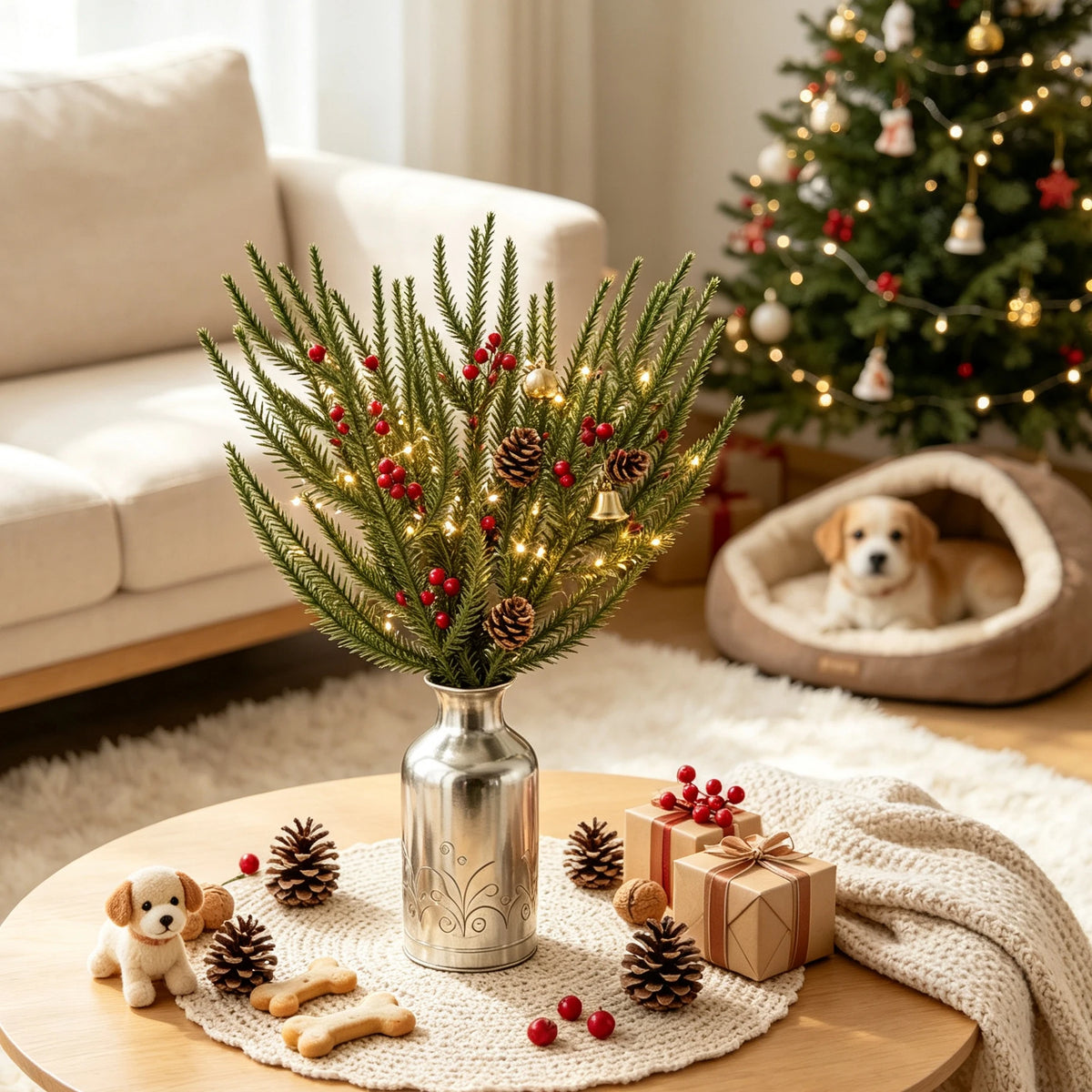 Artificial Pine Branches 20/40 Pcs – Christmas & Home Decor Artificial Pine Branches Babs