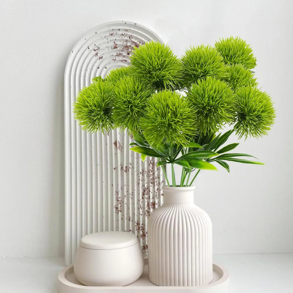 12 Pcs Artificial Dandelion Bouquets – Wedding & Home Decor Artificial Flower Bouquet Babs
