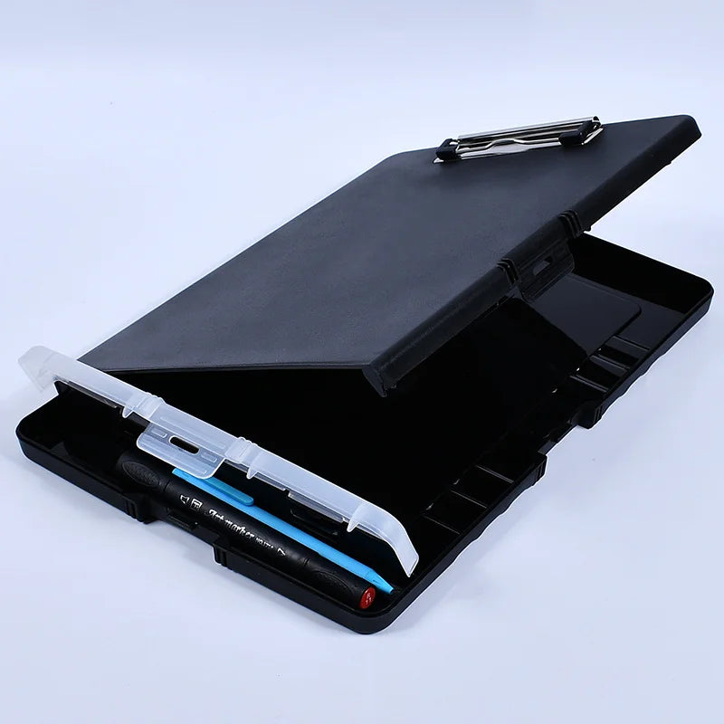Foldable Clipboard 9.5x13" Rugged Portable Writing Board | Multi-Color Foldable Clipboard Babs black
