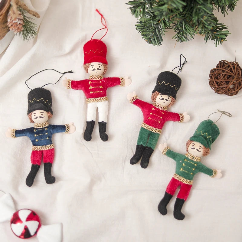 Nutcracker Soldier Christmas Ornament | Tree Pendant Holiday Décor Christmas Ornament Babs