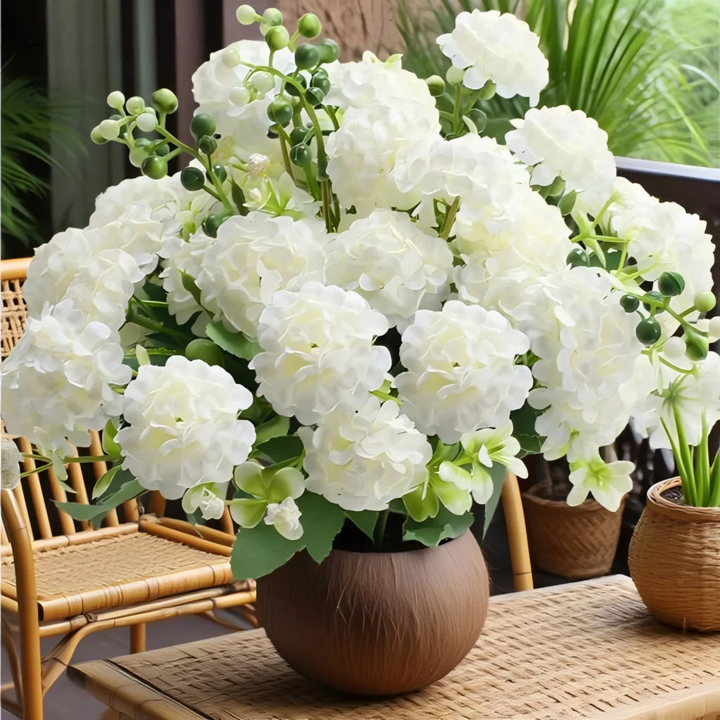Silk Artificial Flower Ball Bouquet – Wedding & Home Decor Artificial Flower Bouquet Babs