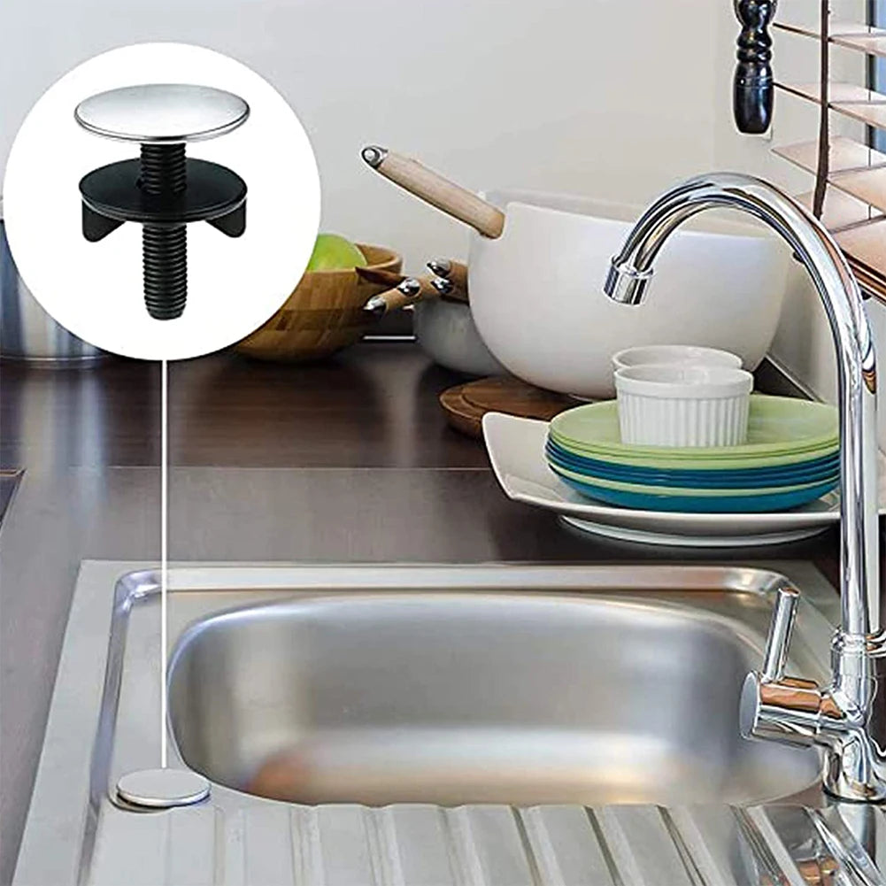 45mm Stainless Steel Sink Faucet Hole Cover Blanking Plug Sink Hole Cover Babs