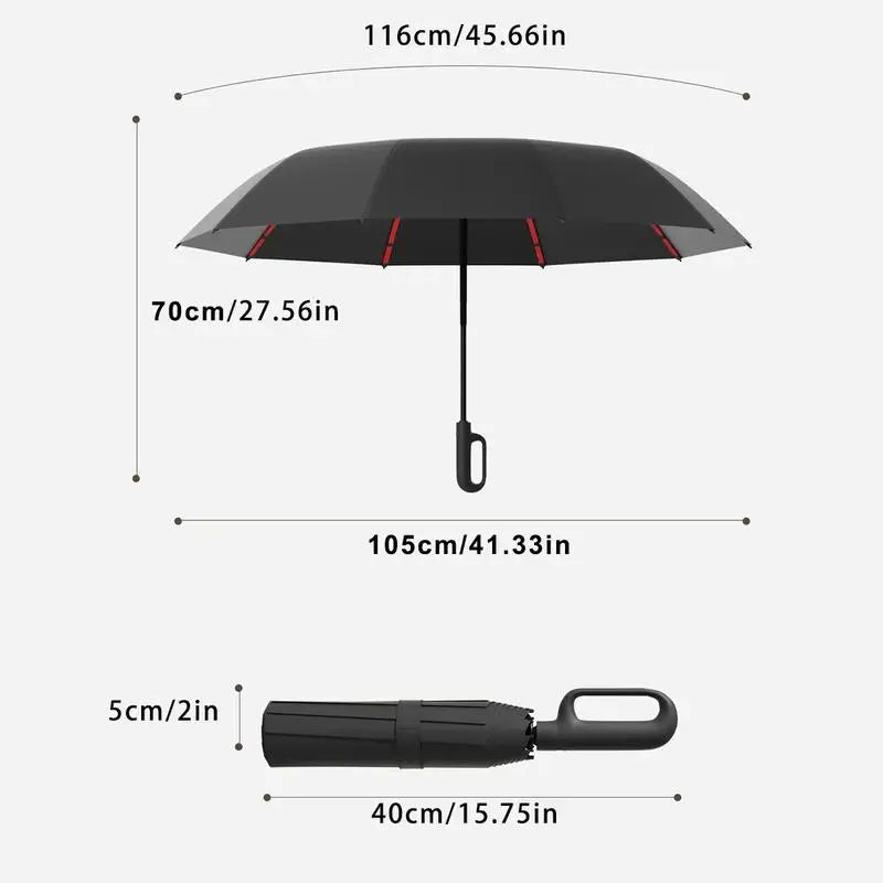 Automatic Folding Umbrella Windproof Waterproof – 60 Pack Folding Rain Umbrella Babs