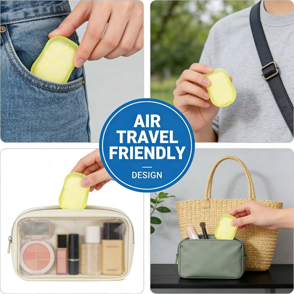 Biodegradable Paper Soap Sheets – Travel & Camping, 15ct Paper Soap Sheets Babs