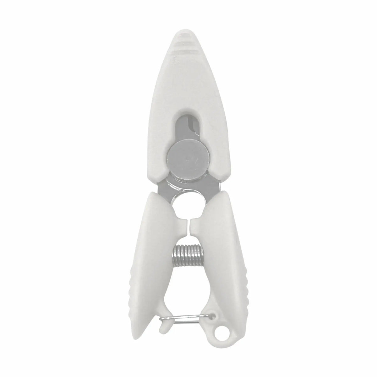 Mini Spring Thread Cutter – Portable Stainless Steel Pocket Scissors Embroidery Scissors Babs WHITE