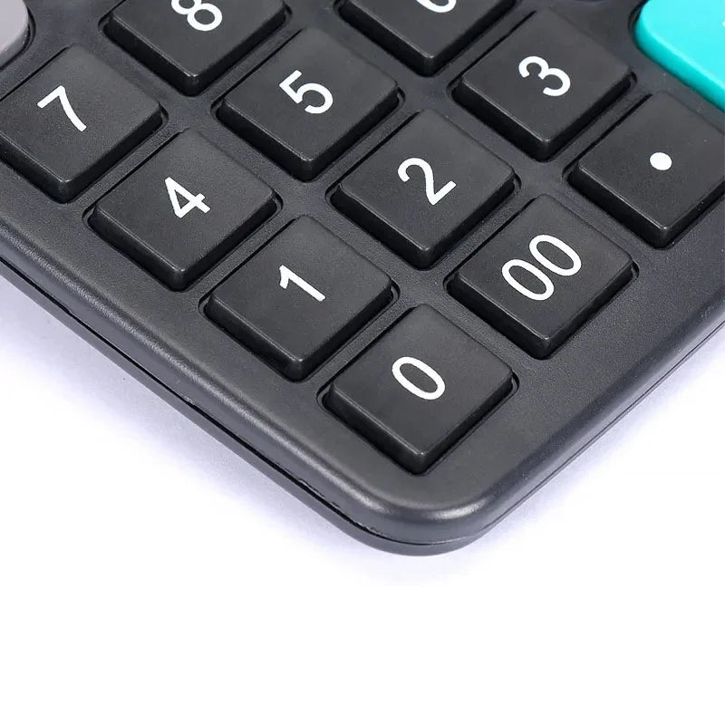 12-Digit Solar & Battery Calculator – Large LCD Display Desktop Calculator Babs