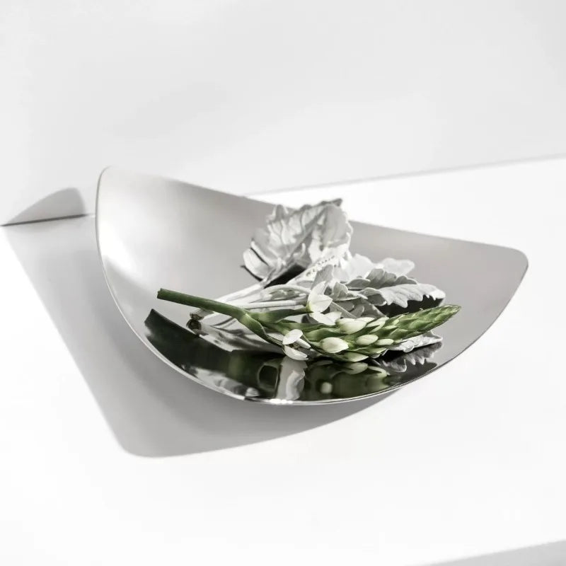 Luxury Stainless Steel Decorative Fruit Plate & Tray Decorative Fruit Tray Babs