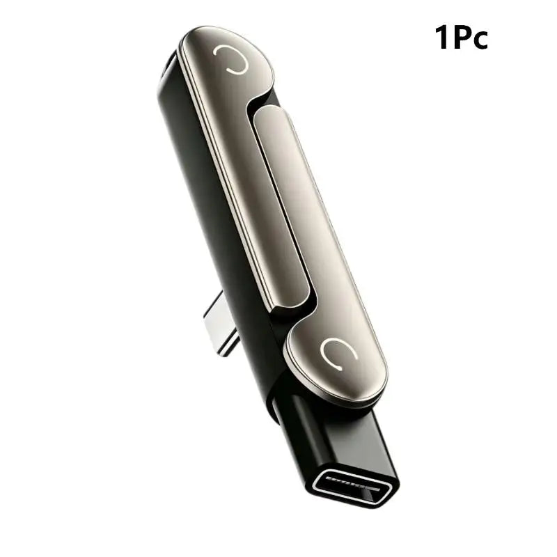 240W USB-C Fast Charging Adapter with Foldable Phone Stand USB-C Charging Adapter Babs 1Pcs black