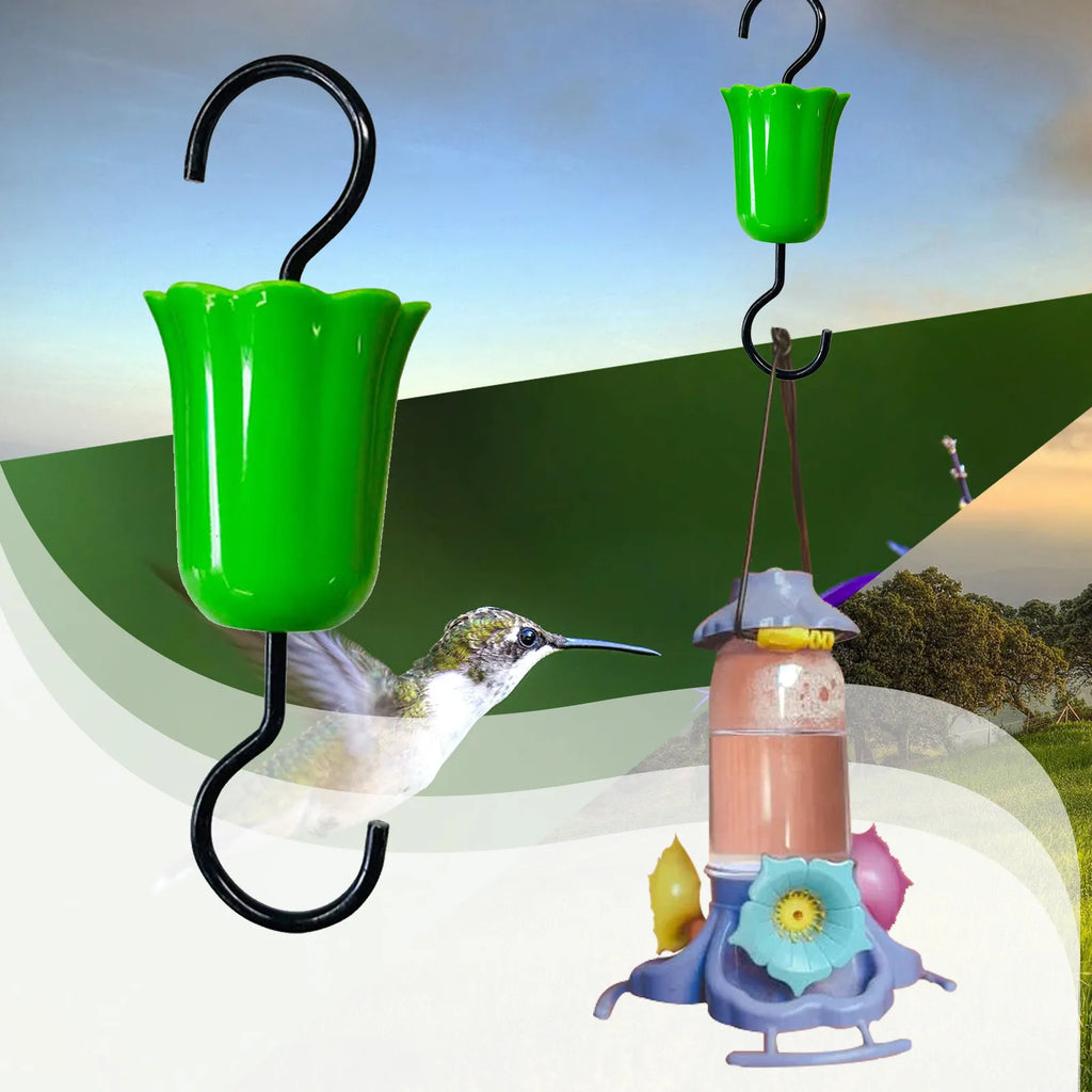 Hummingbird Feeder Ant Moat Guard Hook – Insect Barrier Feeder Ant Moat Babs
