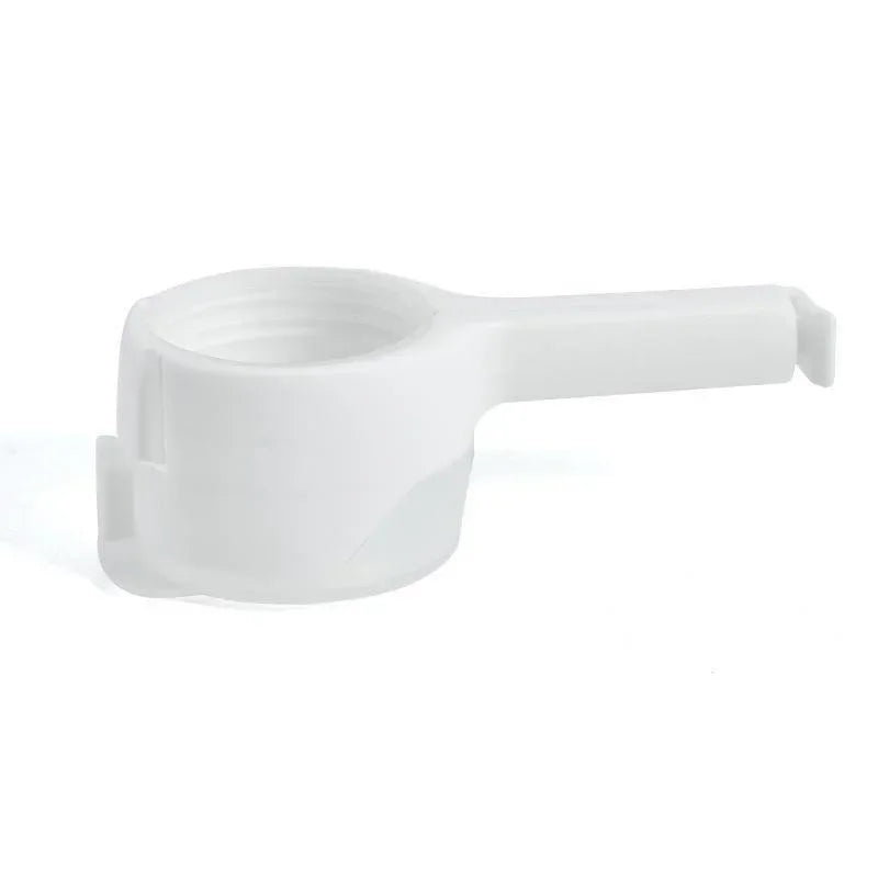 Bag Clips with Pour Spouts – Airtight Food Sealing Clips Food Bag Clips Babs White-1Pc