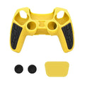 PS5 DualSense Silicone Case & Thumb Grip Caps – Yellow/Black Controller Silicone Case Babs Yellow Black