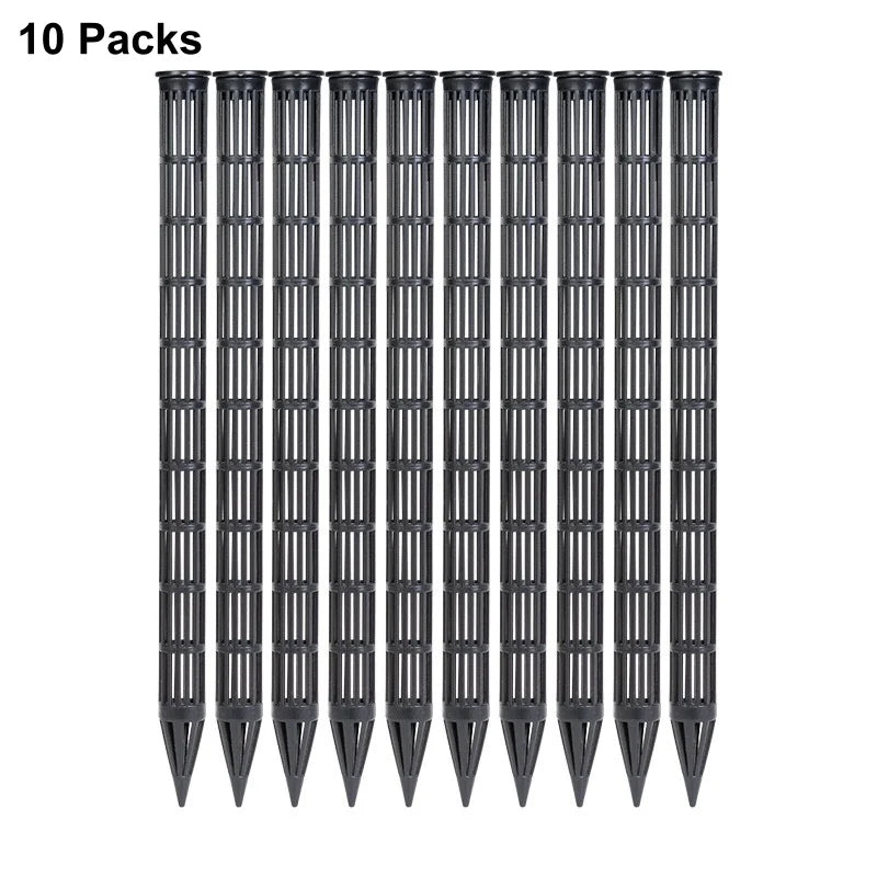 Plant Aeration Tubes for Pots – 10/20Pcs Soil Oxygenation Plant Aeration Tubes Babs 10 Packs