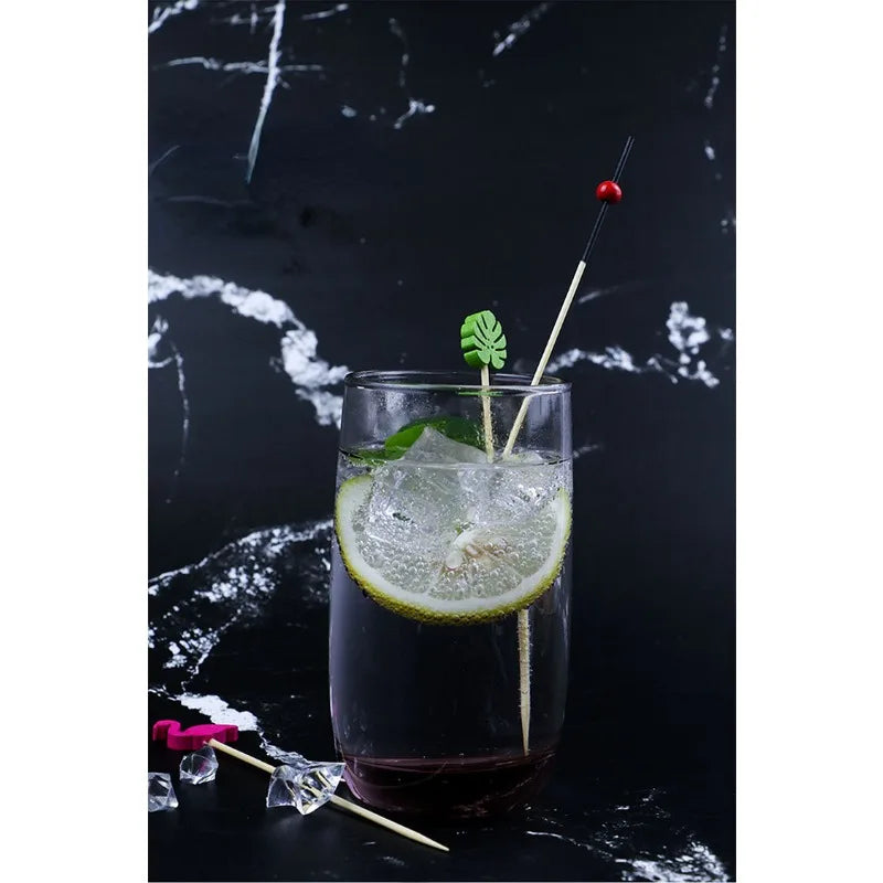 100 Pcs Decorative Bamboo Picks – Cocktail, Fruit & Party Decorative Bamboo Picks Babs