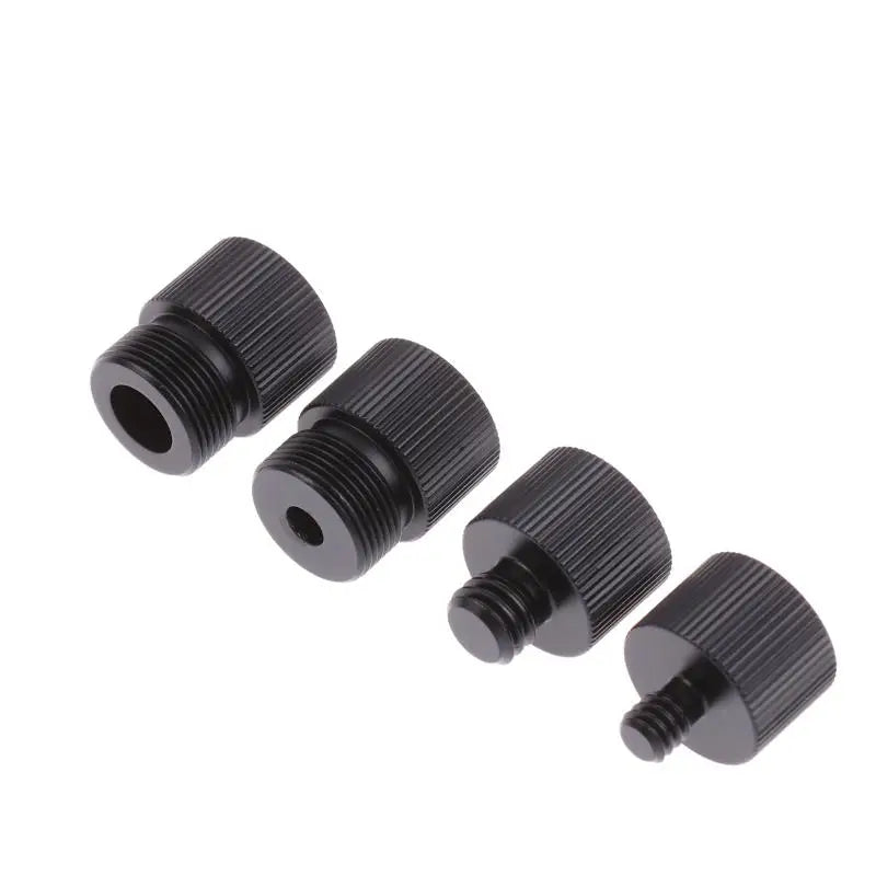 5/8 to 1/4 3/8" Mic Stand Thread Screw Adapter – Aluminum Thread Screw Adapter Babs