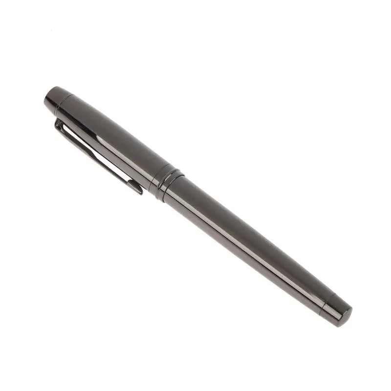 N2HAO Silver Gray Fountain Pen – Iridium 0.5mm Medium Nib Fountain Pen Babs
