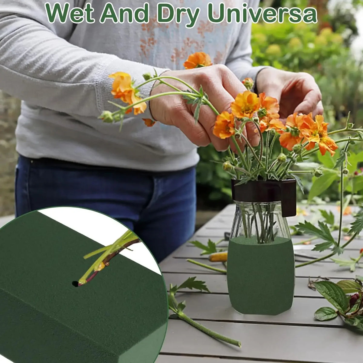 Dry Floral Foam Blocks – DIY Flower Arrangement Brick Kit Floral Foam Blocks Babs