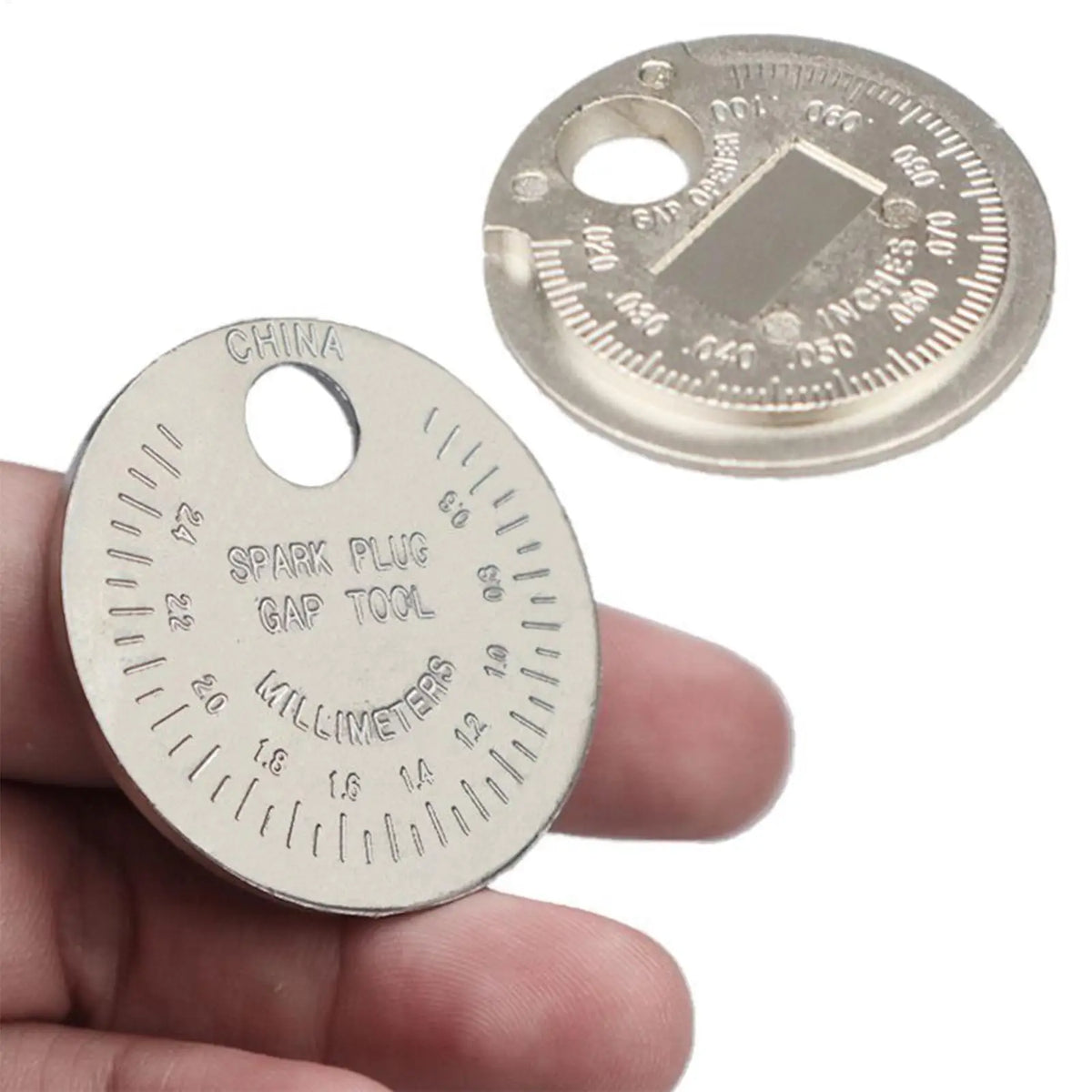 Spark Plug Gap Gauge 0.6–2.4mm | Cars, Motorcycles & Mowers Spark Plug Gauge Babs