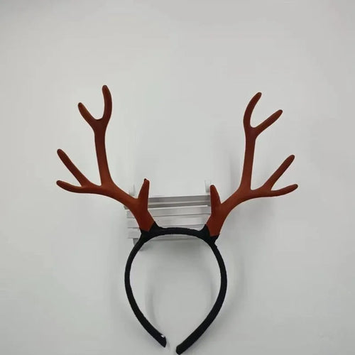 10 Pairs Deer Antler Headbands 17cm – Christmas Costume Accessory Costume Headband Babs mix Antlers