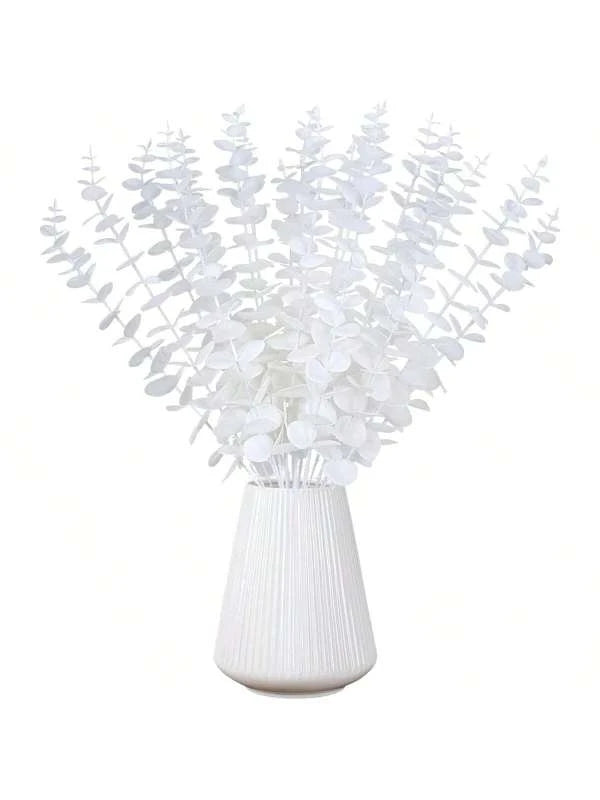 Artificial Eucalyptus Stems Faux Greenery for Wedding & Décor Artificial Greenery Stems Babs color 8 30 pcs