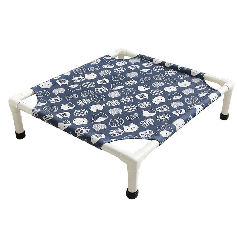 Elevated Cat Bed – Detachable Moisture-Proof All-Season Pet Cot Elevated Pet Bed Babs Style H