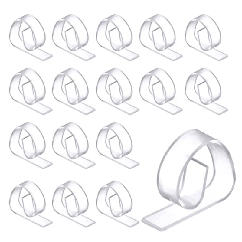 Plastic Tablecloth Clips Anti-Slip Clamps – 12/24 Pack Tablecloth Clips Babs