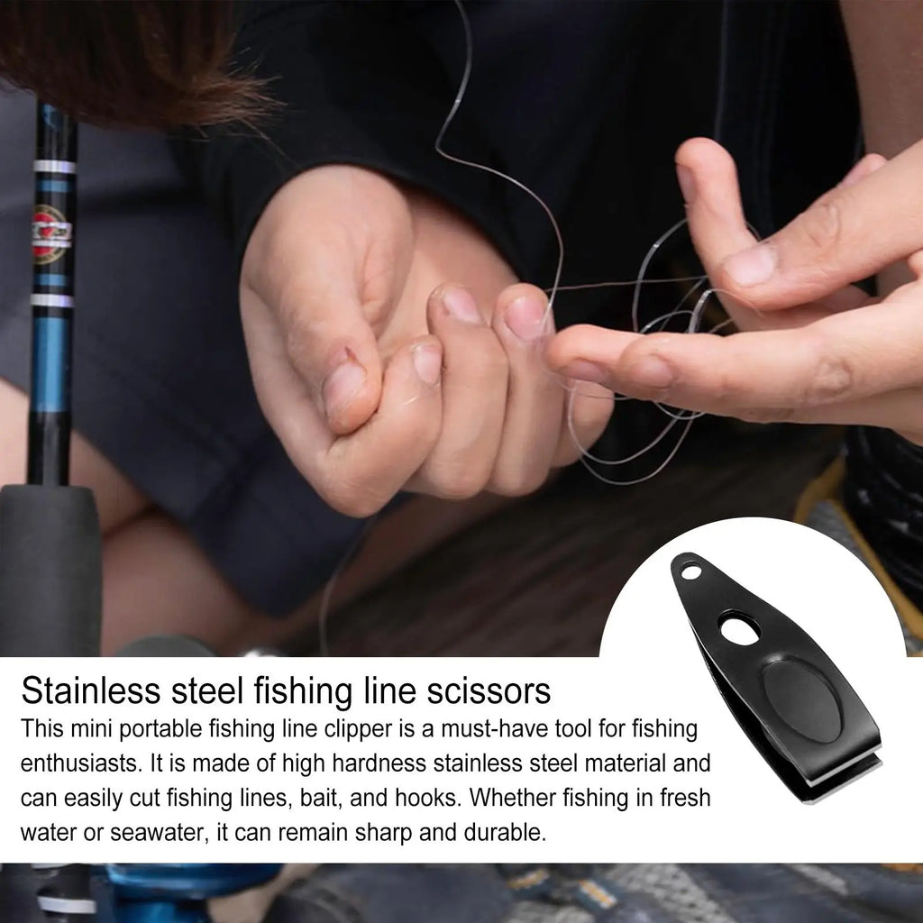 Portable Fishing Line Cutter Clipper – Stainless Steel Fishing Line Clipper Babs