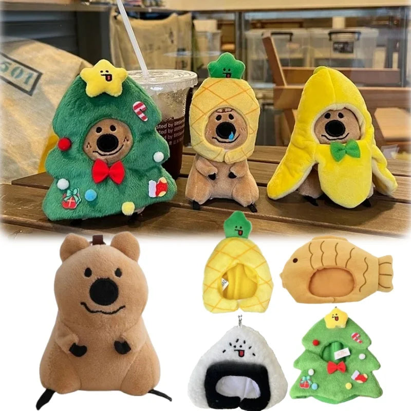 Plush Animal Hood Keychain DIY Craft Kit – Holiday Gift DIY Plush Craft Kit Babs