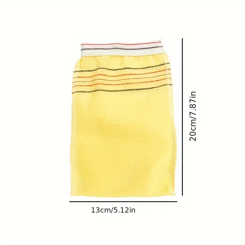 5-Piece Exfoliating Shower Gloves & Towel Set – Body Scrub Exfoliating Bath Set Babs