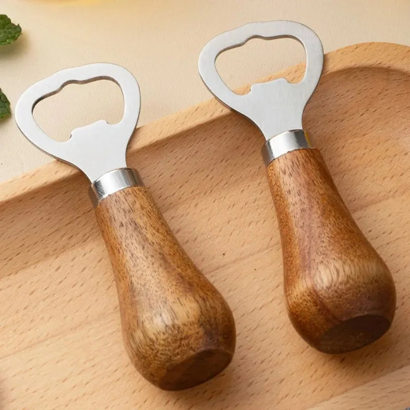 Wooden Bottle Opener – Solid Wood & Stainless Steel Bottle Opener Babs