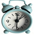 4cm Mini Metal Alarm Clock – Cute Compact Desk Clock Gift Mini Alarm Clock Babs green