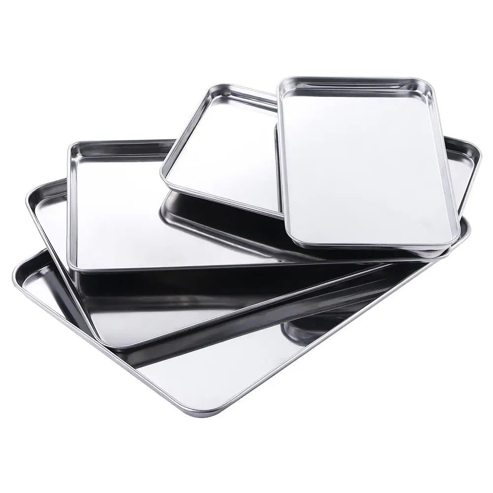 Stainless Steel Baking Tray – Loaf Pan, Cookie Sheet & Cake Dish Stainless Steel Bakeware Babs