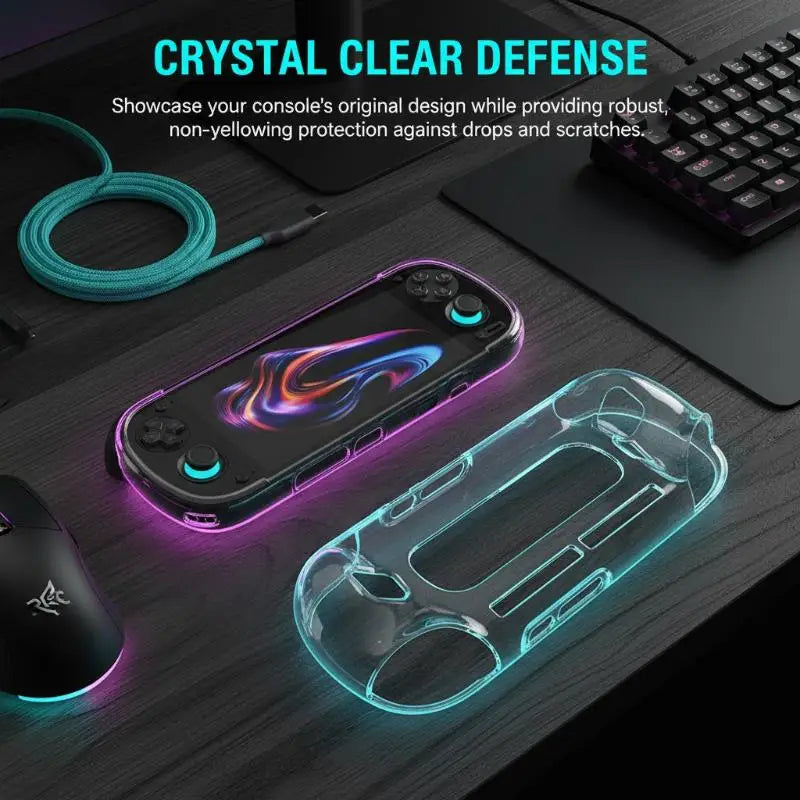TPU Clear Case for Retroid Pocket 6 – Drop & Water Resistant Gaming Console Case Babs