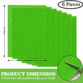 6-Pack Reusable Refrigerator Liner Pads for Shelves & Drawers Refrigerator Liner Pads Babs 6PCS 38x30cm