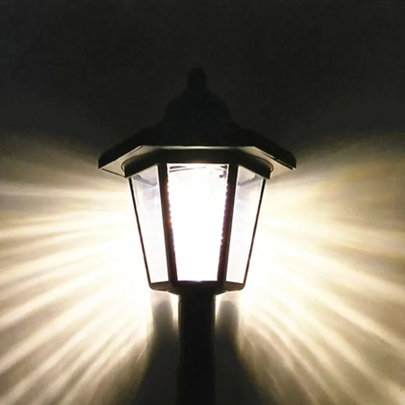 Solar Hexagonal Palace Lantern – Waterproof Garden Wall Light Solar Garden Lantern Babs
