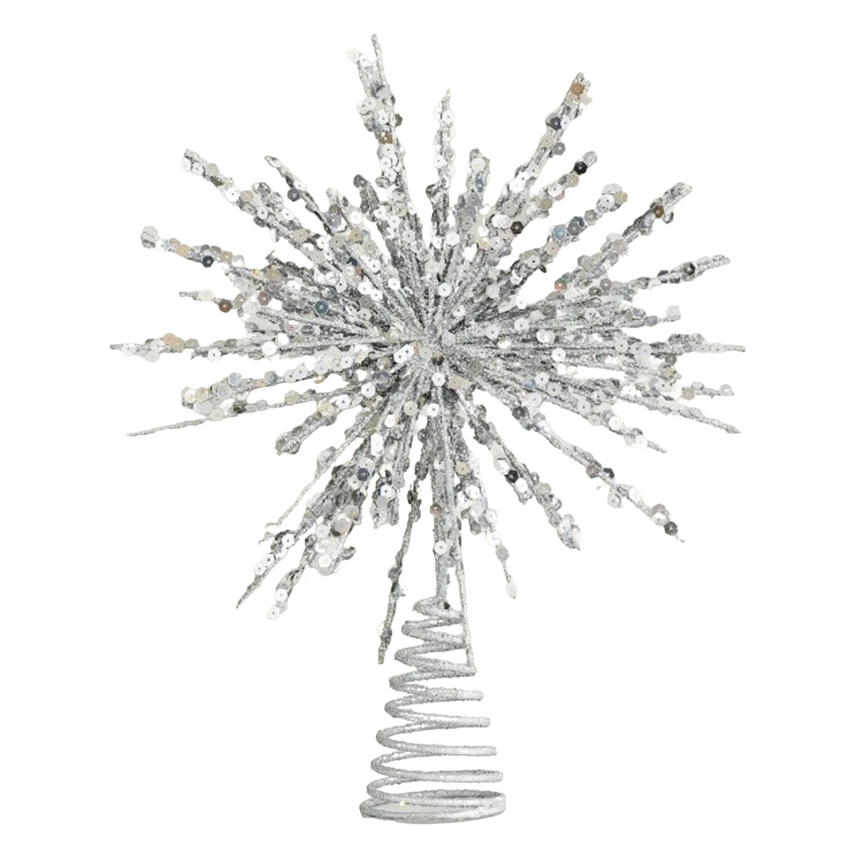 Gold Star Christmas Tree Topper – 30cm Wrought Iron Xmas Ornament Christmas Tree Topper Babs